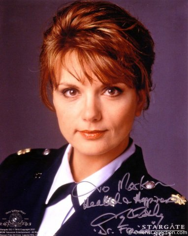 Teryl Rothery Autograph